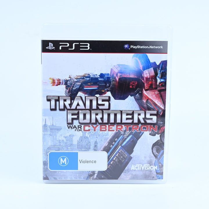 Transformers: War for Cybertron - Sony Playstation 3 / PS3 Game + Manual