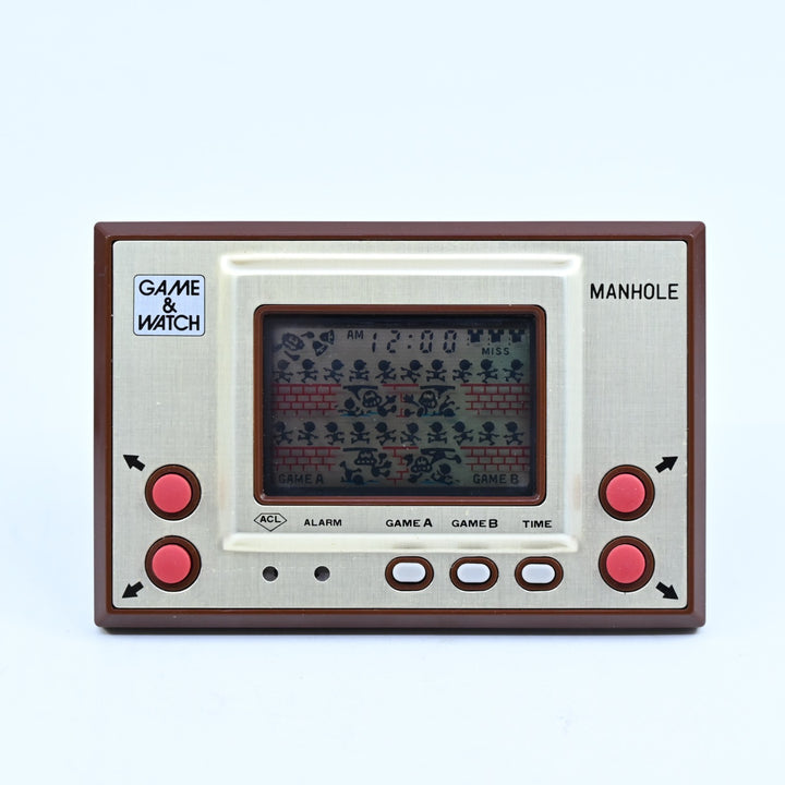 Manhole - LR-43 - Nintendo Game & Watch Boxed Console - FREE POST!