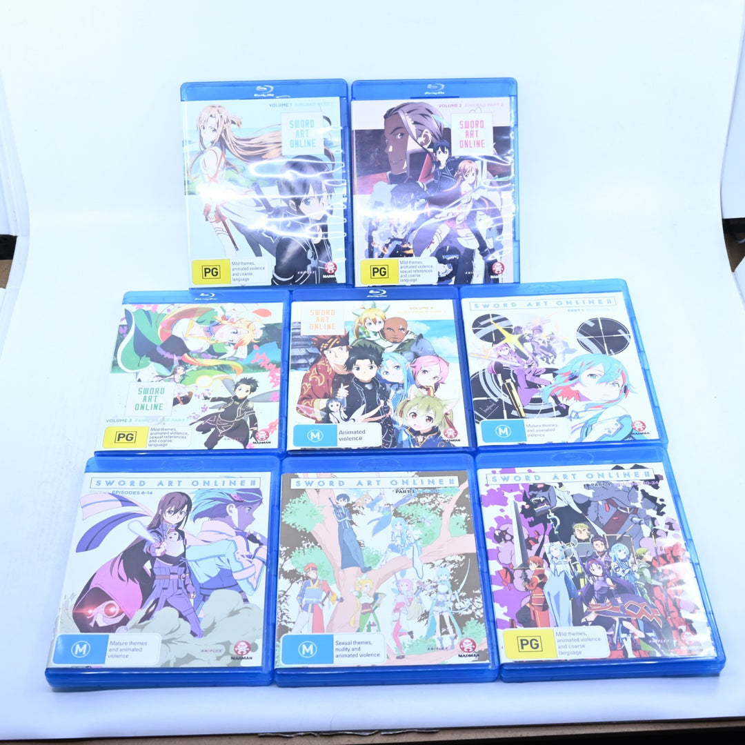 Sword Art Online - Seasons 1 & 2 - Region B - Madman - Anime Blu-ray