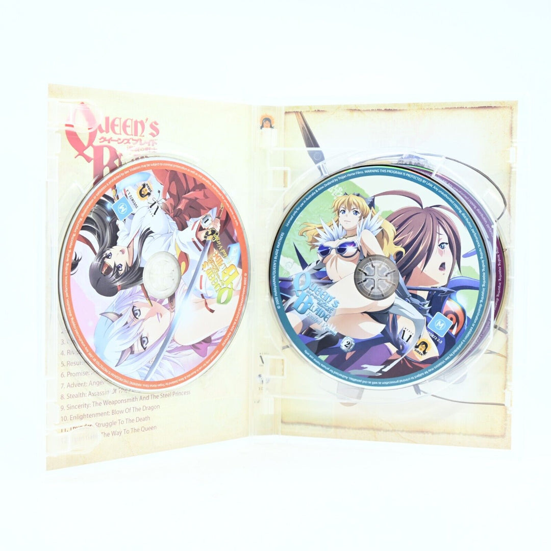 Queen's Blade: Exiled Virgin - Region 4  - DVD - MINT DISCS! Anime AUS