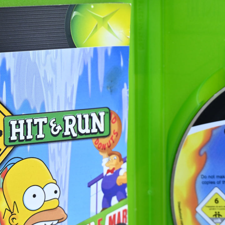 The Simpsons Hit & Run - Original Xbox Game + Manual - PAL - MINT DISC!