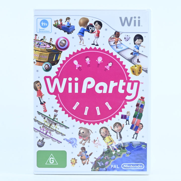 Wii Party - Nintendo Wii Game + Manual - PAL - MINT DISC!