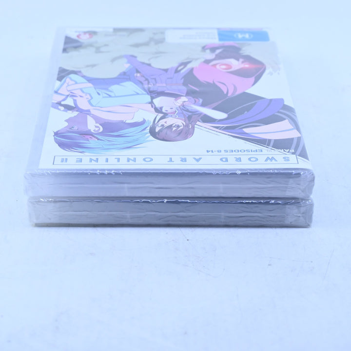 SEALED! Sword Art Online II - Volumes 1 &amp; 2 - Region 4 - Anime DVD