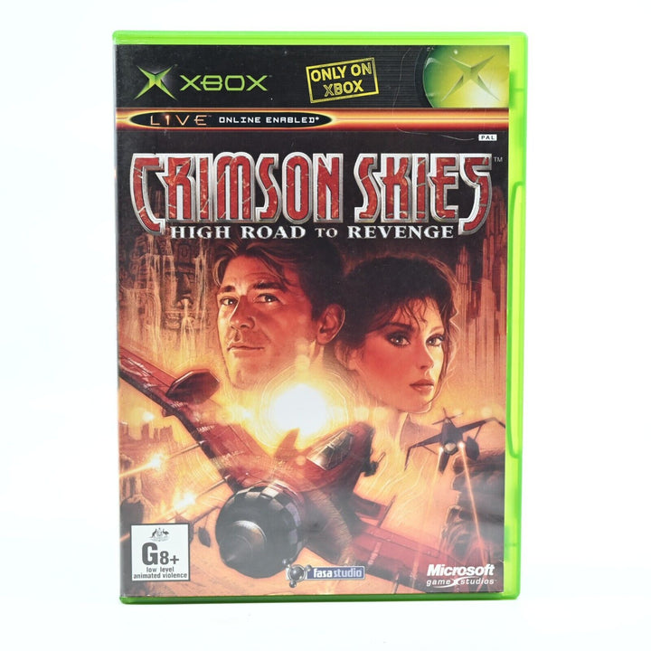 Crimson Skies: High Road to Revenge - Original Xbox Game - NEAR MINT DISC!