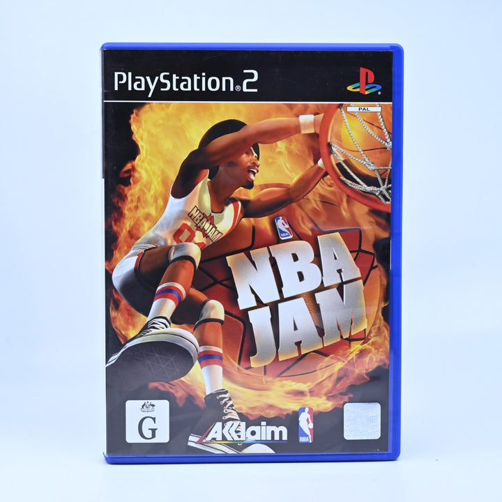 NBA Jam - Sony Playstation 2 / PS2 Game + Manual - PAL - MINT DISC!