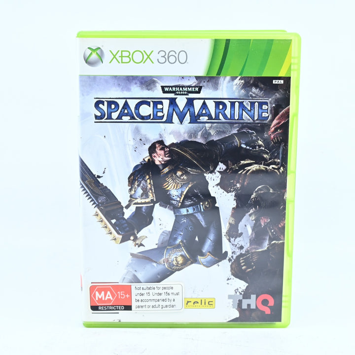 Warhammer 40k: Space Marine - Xbox 360 Game + Manual - PAL - MINT DISC!