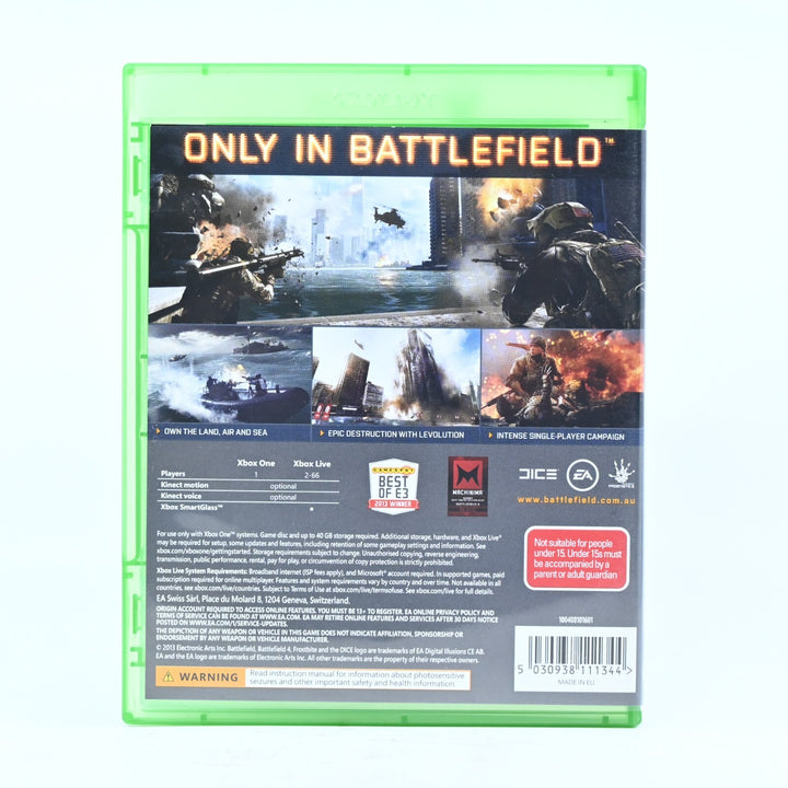 Battlefield 4 - Xbox One Game - PAL - FREE POST!