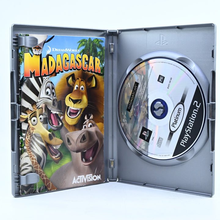 Madagascar - Sony Playstation 2 / PS2 Game + Manual - MINT DISC!