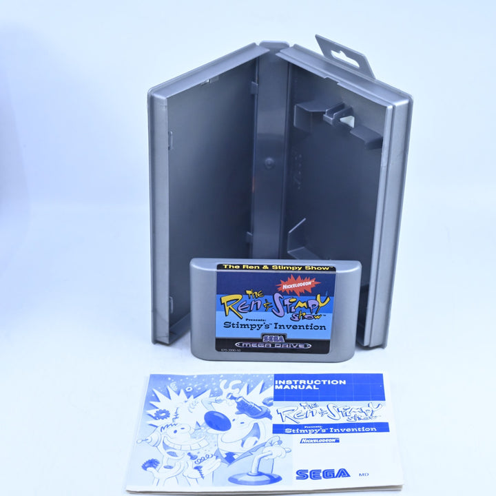 The Ren & Stimpy Show: Stimpy's Invention - Sega Mega Drive Game + Manual - PAL