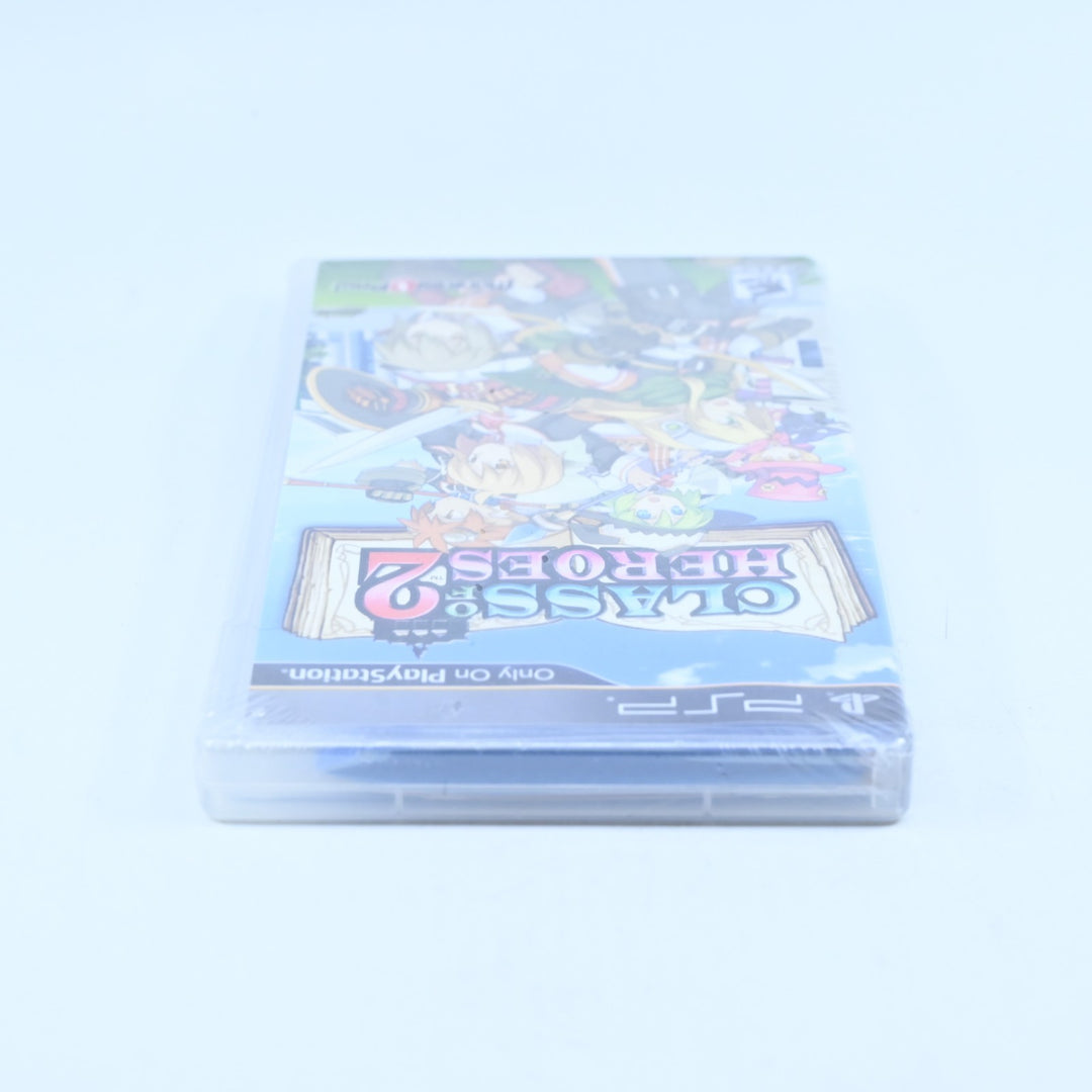 SEALED! Class of Heroes 2 - Sony PSP Game + Manual - Region Free - FREE POST!