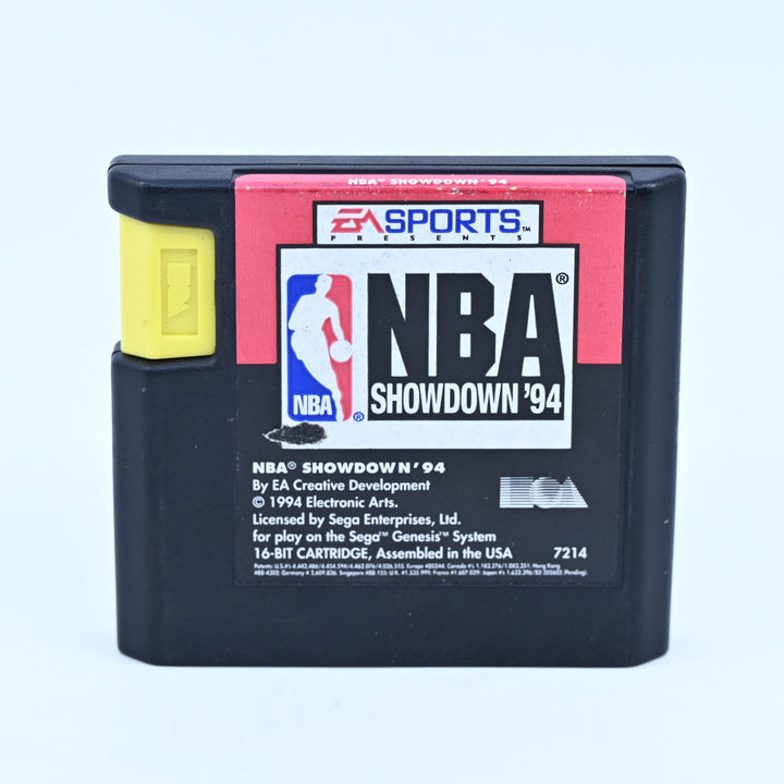 NBA Showdown '94 - Sega Mega Drive Game - Cartridge Only - PAL - FREE POST!