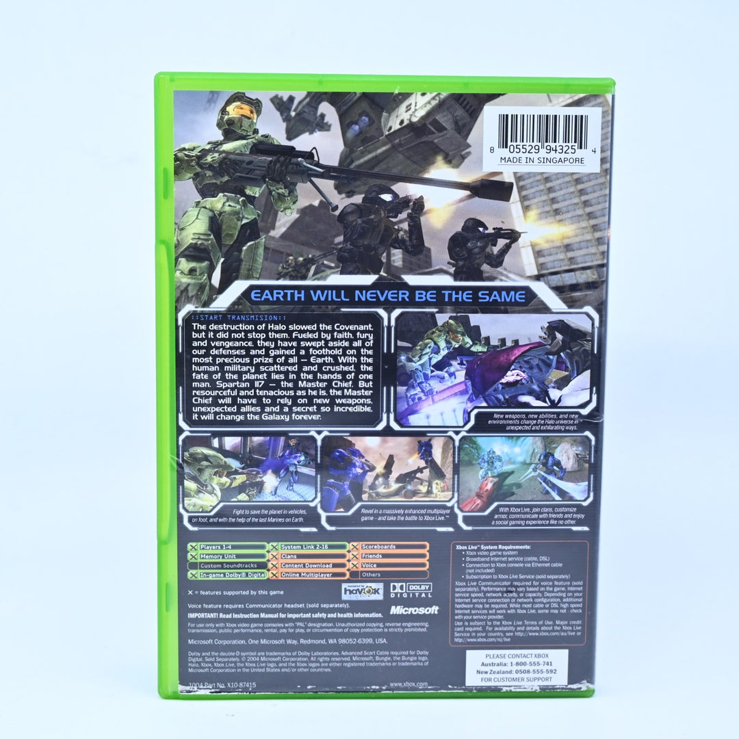 Halo 2 - Original Xbox Game - No Manual - PAL - MINT DISC!