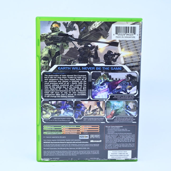 Halo 2 - Original Xbox Game - No Manual - PAL - MINT DISC!