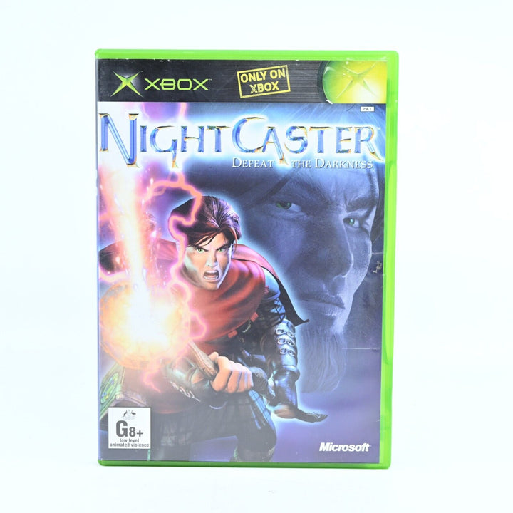 Night Caster: Defeat the Darkness - Original Xbox Game + Manual - PAL