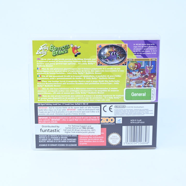 Jelly Belly: Ballistic Beans - Nintendo DS Game - PAL + Manual - FREE POST!