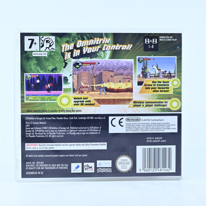 Ben 10 Protector of Earth - Nintendo DS Game - PAL + Manual - FREE POST!