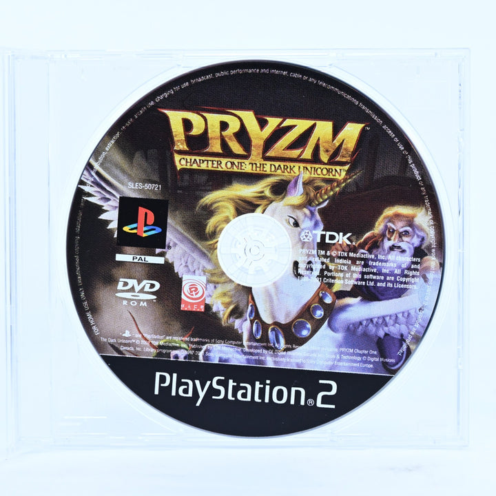 Pryzm: Chapter One - The Dark Unicorn - PS2 Game - Disc Only - PAL - MINT DISC!