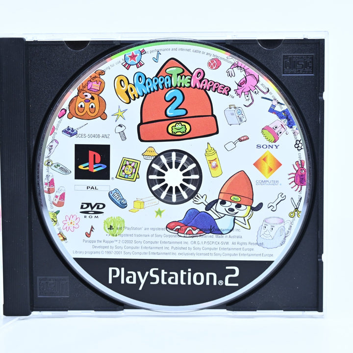 PaRappa The Rapper 2 - Sony Playstation 2 / PS2 Game - Disc Only - PAL