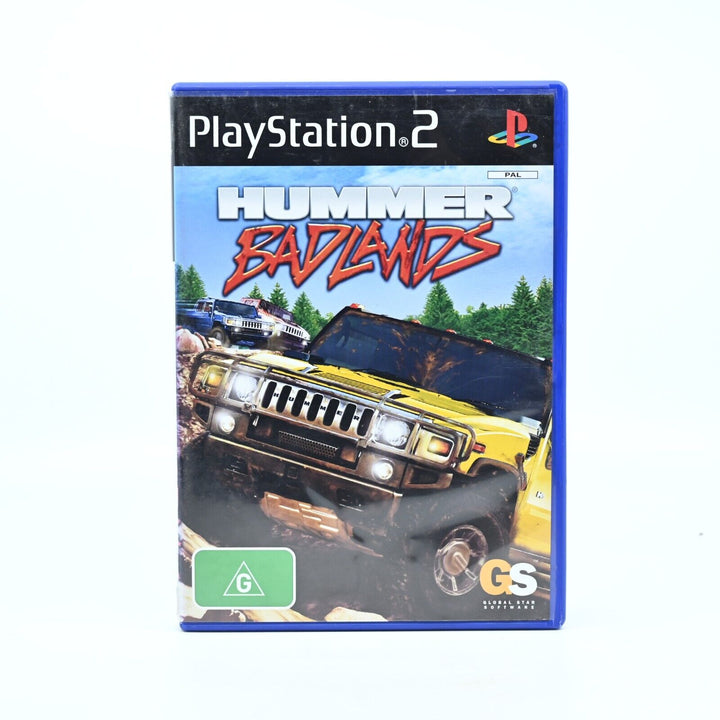 Hummer Badlands - Sony Playstation 2 / PS2 Game + Manual - PAL - MINT DISC!