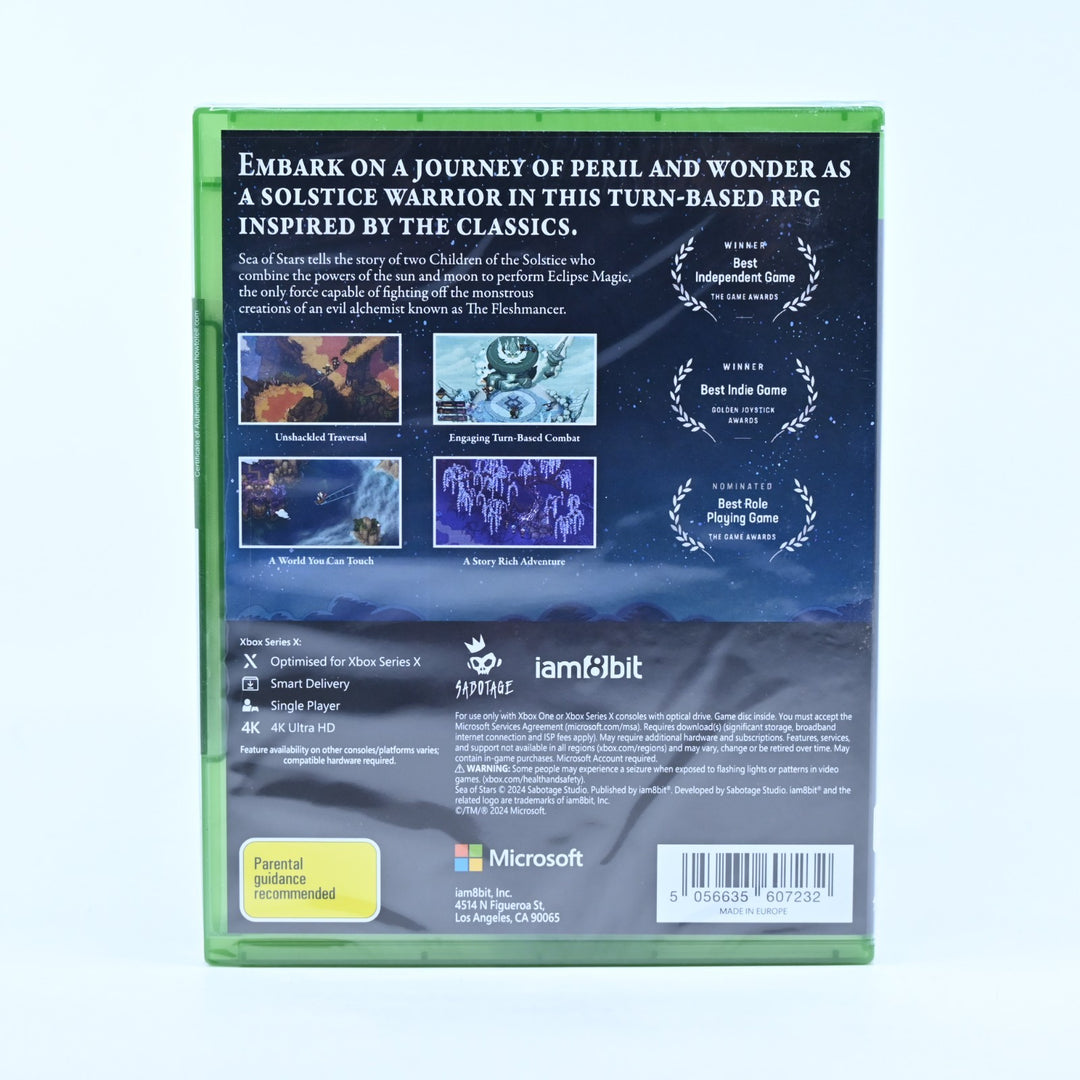 Sea of Stars - Xbox Series X / Xbox One Game - PAL - SEALED - FREE POST!