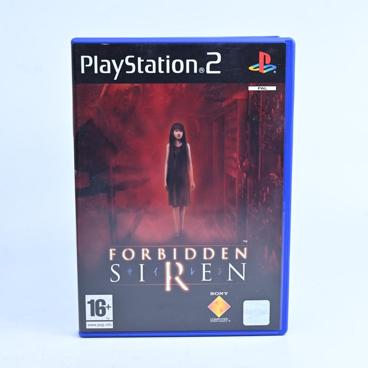 Forbidden Siren - Sony Playstation 2 / PS2 Game + Manual - PAL - MINT DISC!