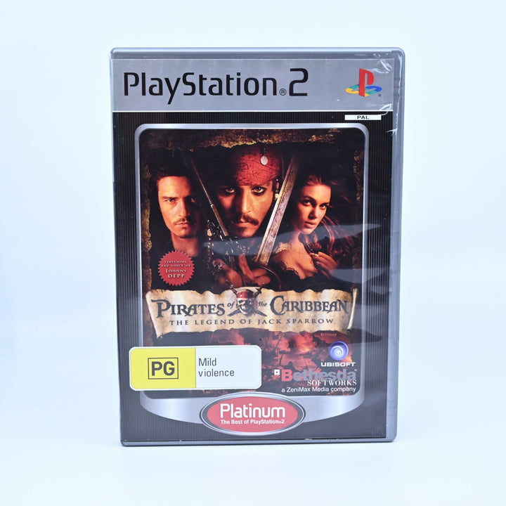 Pirates of the Caribbean: The Legend of Jack Sparrow - PS2 Game + Manual