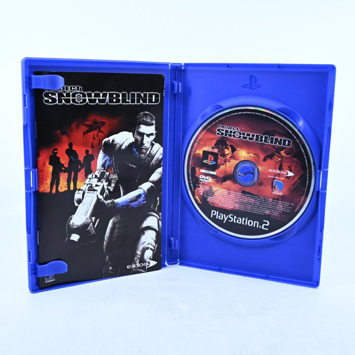 Project: Snowblind - Sony Playstation 2 / PS2 Game + Manual - PAL - MINT DISC!