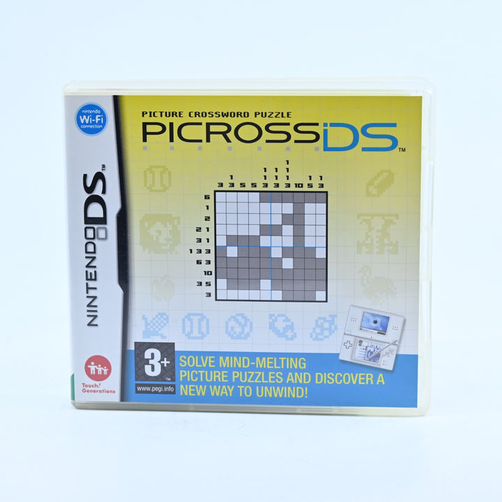 Picross - Nintendo DS Game - PAL + Manual - FREE POST!