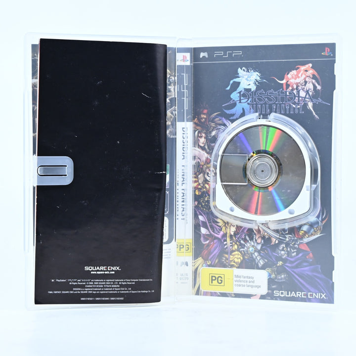 Dissidia Final Fantasy - Sony PSP Game + Manual - FREE POST!