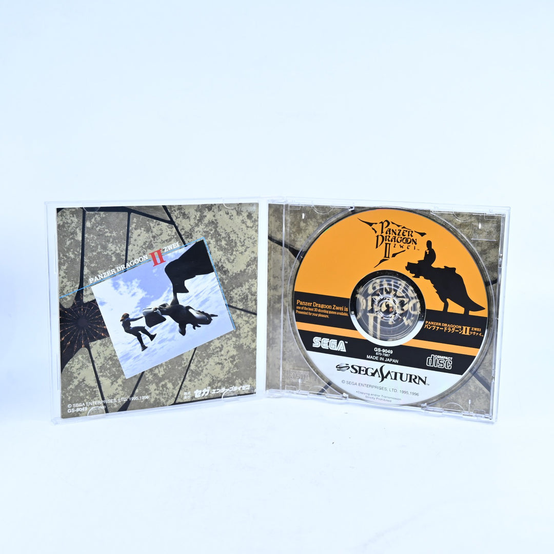 Panzer Dragoon II: Zwei - Sega Saturn Game + Manual - NTSC-J - MINT DISC!