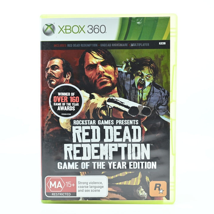 Red Dead Redemption - GOTY Edition - Xbox 360 Game - PAL - FREE POST!