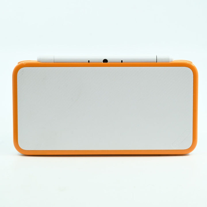 White and Orange - Nintendo 2DS XL Console - PAL - FREE POST!