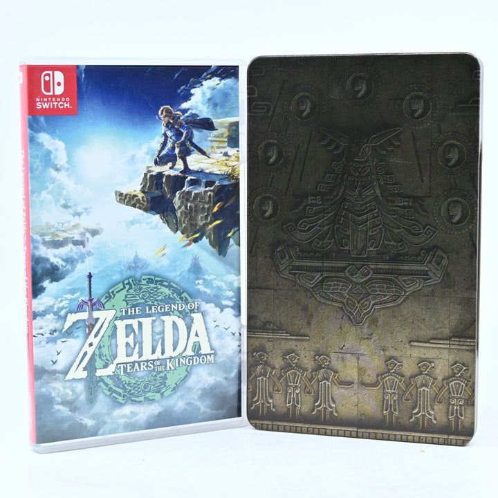 The Legend of Zelda: Tears of The Kingdom + Steelbook - Nintendo Switch Game