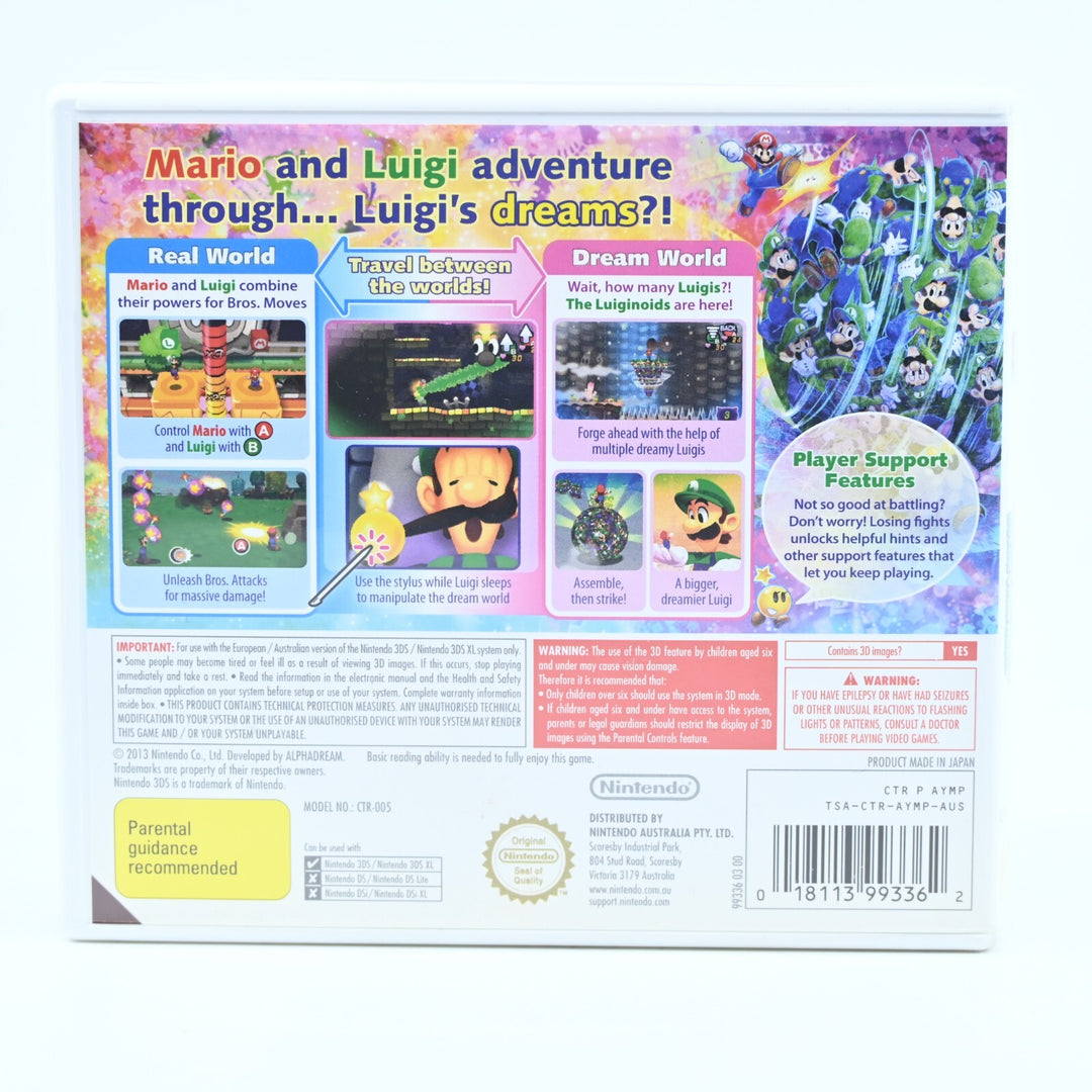 Mario & Luigi: Dream Team Bros. - Nintendo 3DS Game - FREE POST