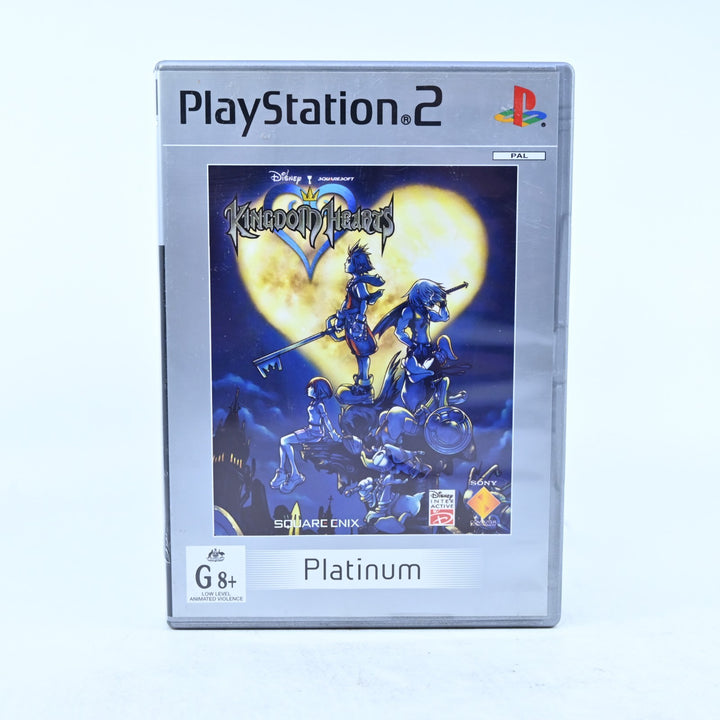Kingdom Hearts - Sony Playstation 2 / PS2 Game + Manual - PAL - MINT DISC!