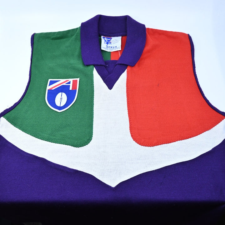 Official Vintage Freemantle Dockers Sekem Guernsey '19'  80-85cm - Sports