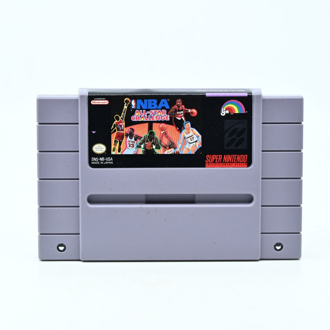 NBA All-Star Challenge - Super Nintendo / SNES Boxed Game - NTSC - FREE POST!