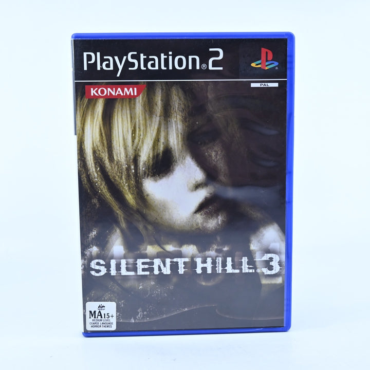 Silent Hill 3 - Sony Playstation 2 / PS2 Game + Manual - PAL - MINT DISC!
