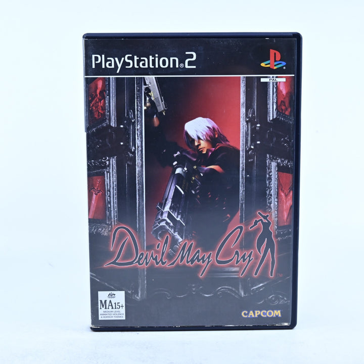 Devil May Cry - Sony Playstation 2 / PS2 Game + Manual - PAL - MINT DISC!