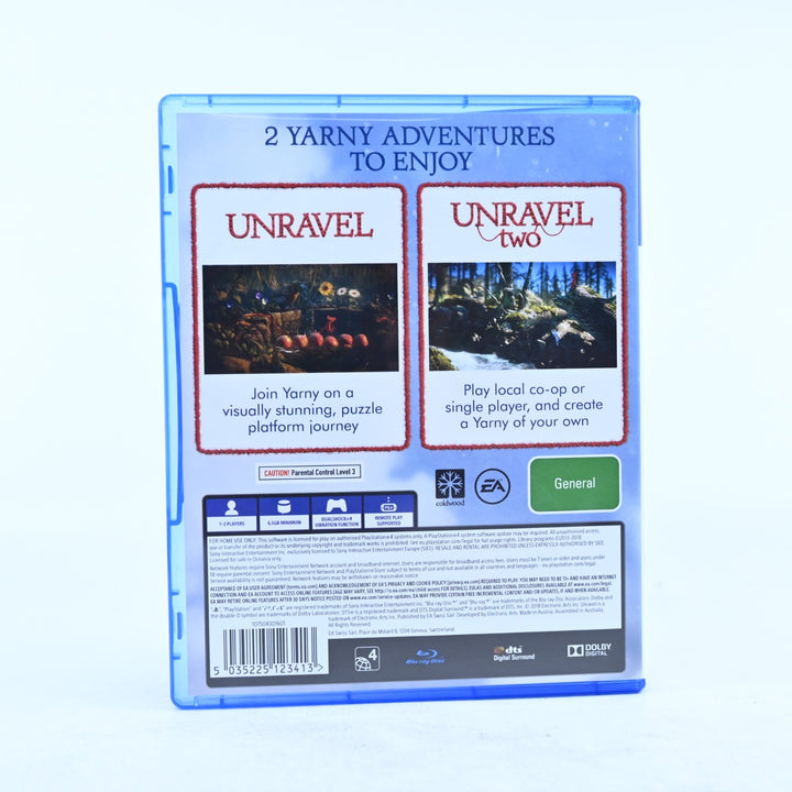 Unravel: Yarny Bundle - Sony Playstation 4 / PS4 Game - MINT DISC!