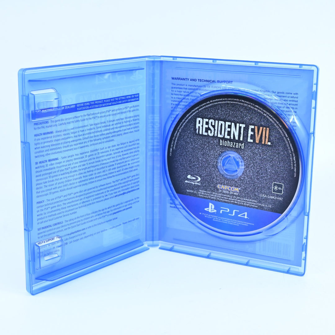 Resident Evil VII Biohazard - Sony Playstation 4 / PS4 Game - MINT DISC!
