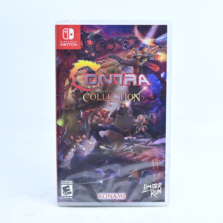 SEALED! Contra Anniversary Collection - Limited Run #140 - Nintendo Switch Game