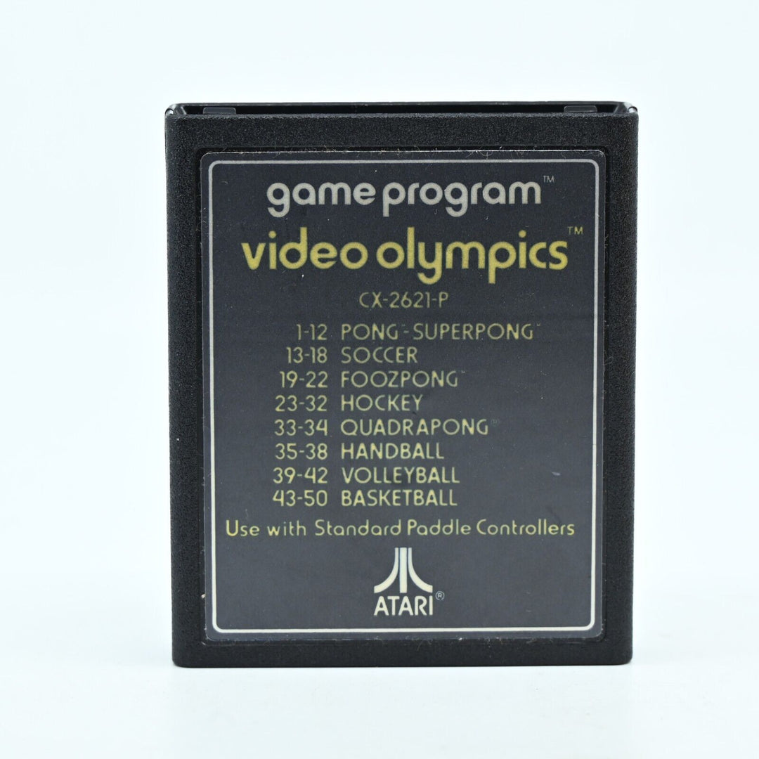 Video Olympics - Atari 2600 Boxed Game - PAL - FREE POST!