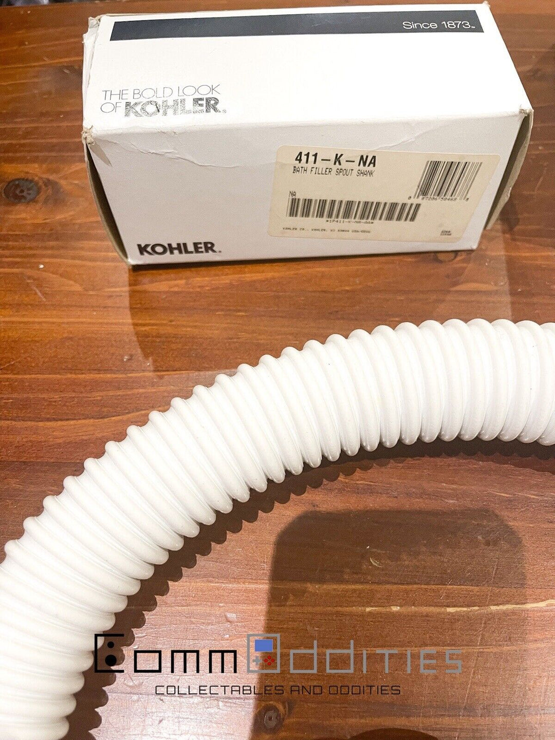 NEW! Kohler bath filter spout shank set + Hose and attachments