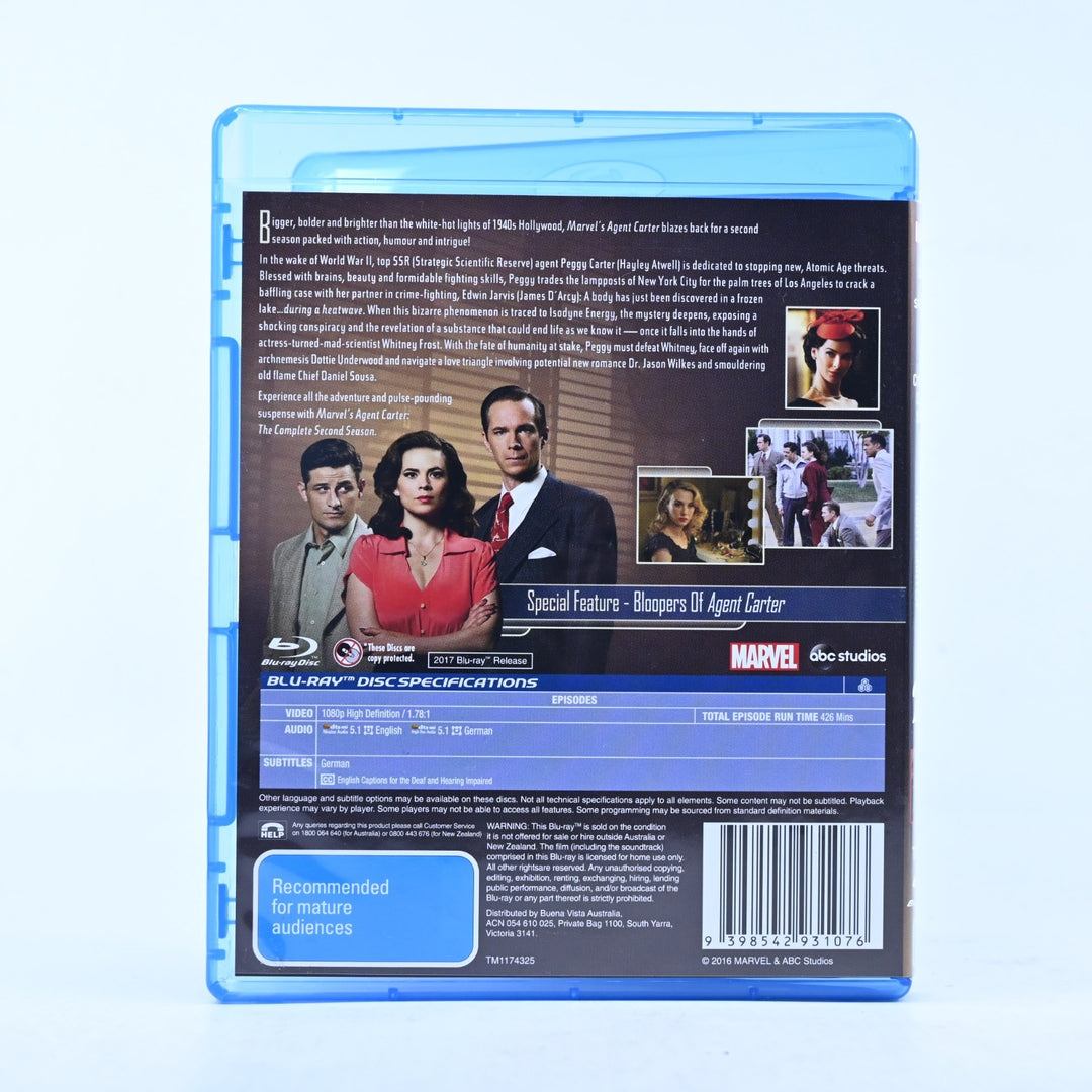 Agent Carter - The Complete Second Season - Region B - Blu-ray