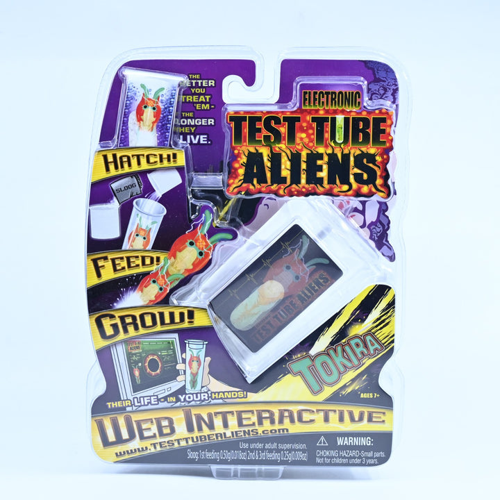 SEALED! Electronic Test Tube Aliens Tokira - Hatch! Feed! Grow! - Toy