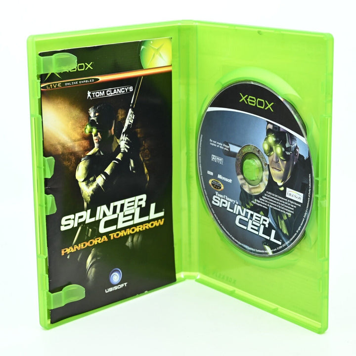 Tom Clancy's Splinter Cell - Original Xbox Game + Manual - PAL - MINT DISC!