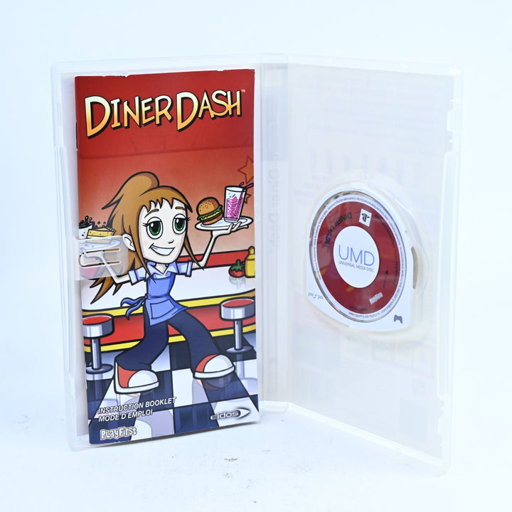 Diner Dash - Sony PSP Game + Manual - FREE POST!