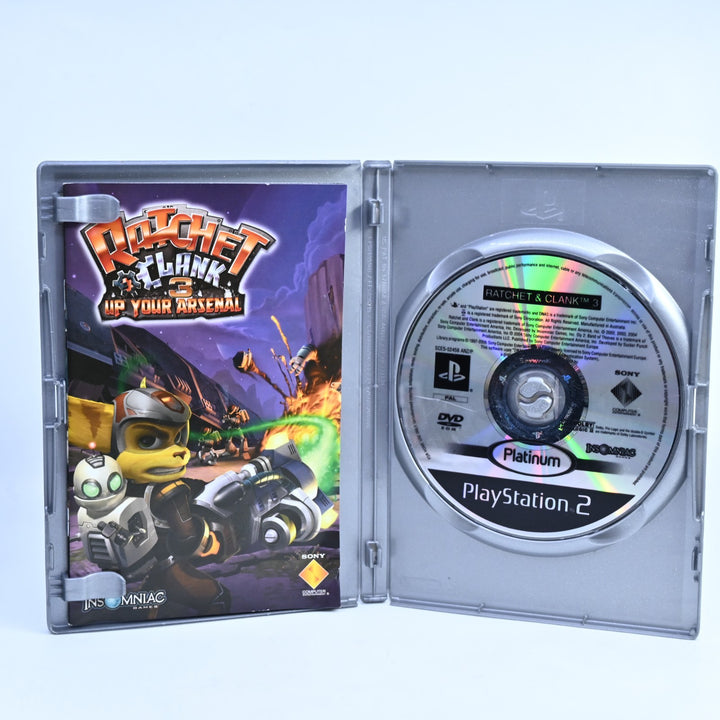 Ratchet & Clank 3: Up Your Arsenal - PS2 Game + Manual - PAL