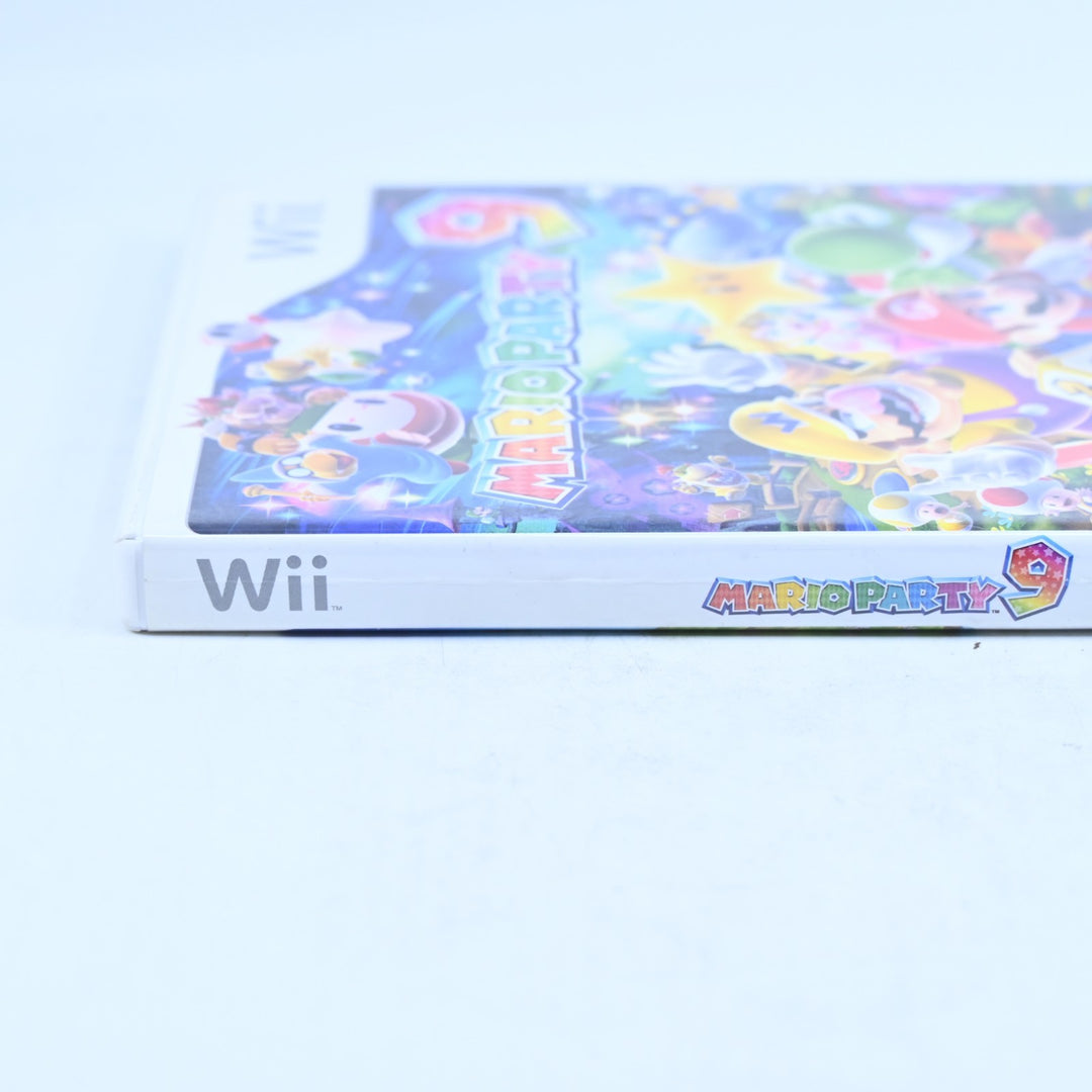 Mario Party 9 - Nintendo Wii Game + Manual - PAL - MINT DISC!